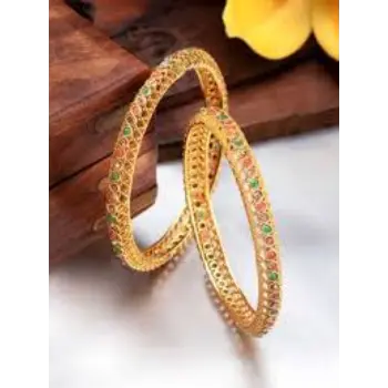 Quite White Gold Bangle